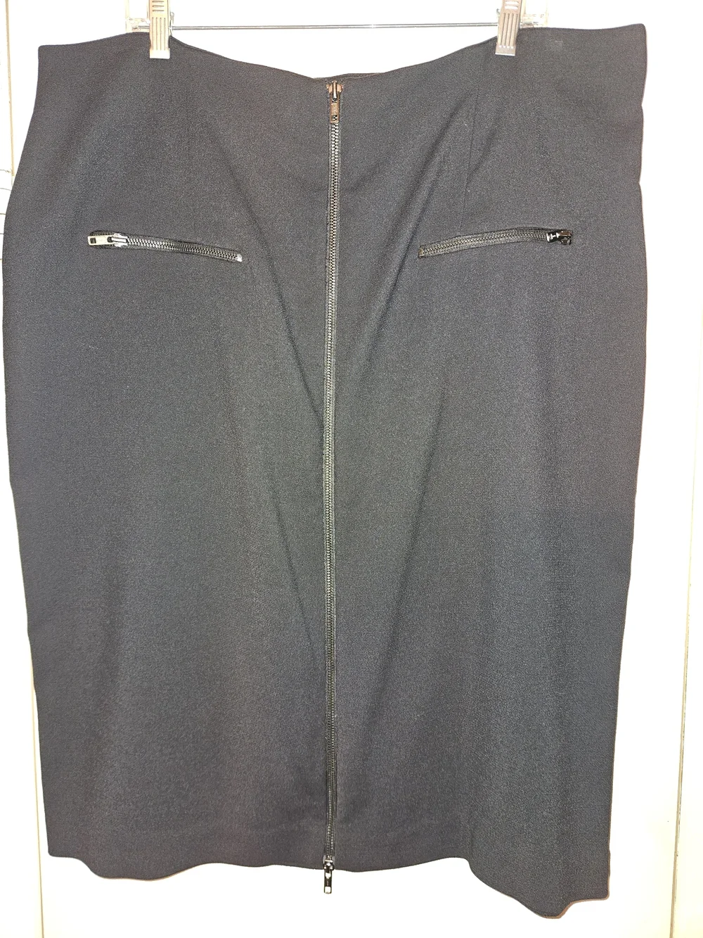Tailored Black Zip-Front Women's Jacket